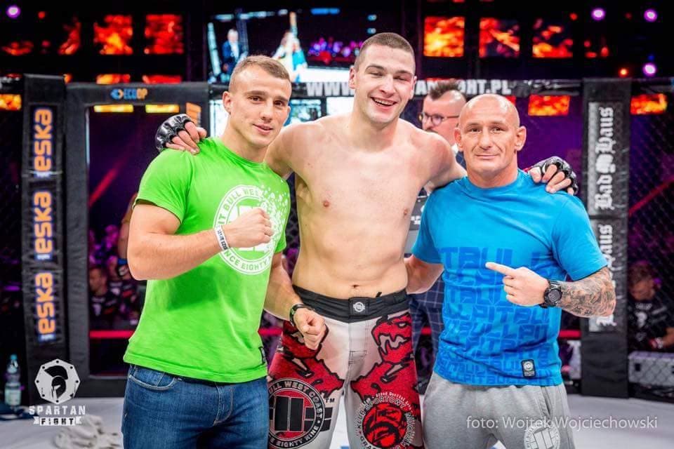 Spartan Fight 8, Kraków, 23.09.2017 — Michał Guzik po walce amatorskiej